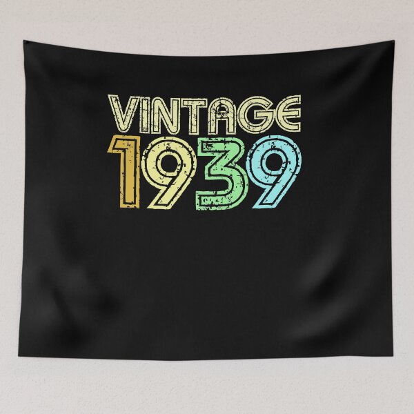 Item preview, Vintage 1939 Men Women Retro 30's 80th Birthday Gift designed and sold by peter2art.