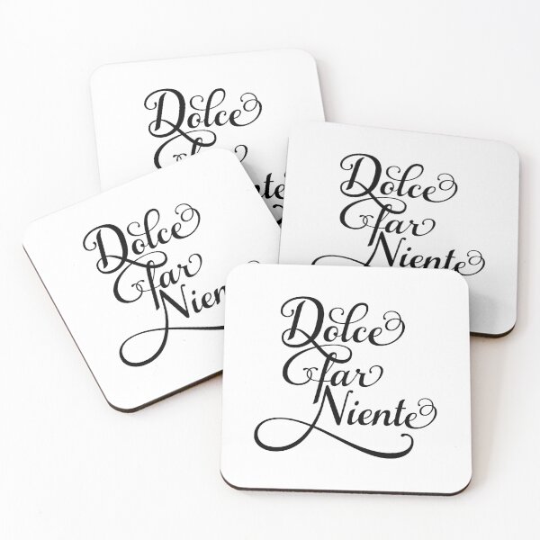 Item preview, Dolce far niente, "sweet idleness" designed and sold by beakraus.