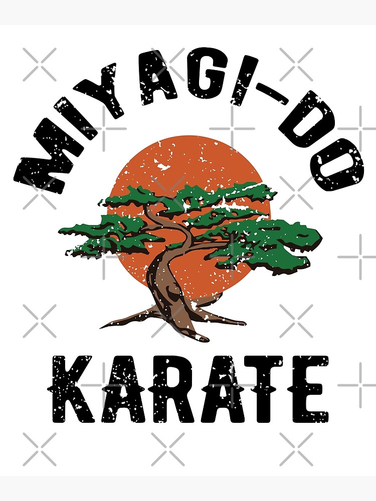 Disover Miyagi Do Karate Premium Matte Vertical Poster