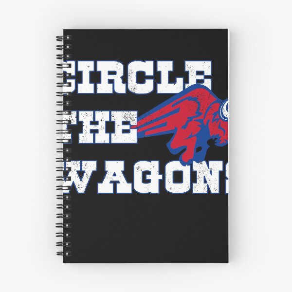 Item preview, Circle the Wagons Grunge - Color designed and sold by ScapegoatPrints.