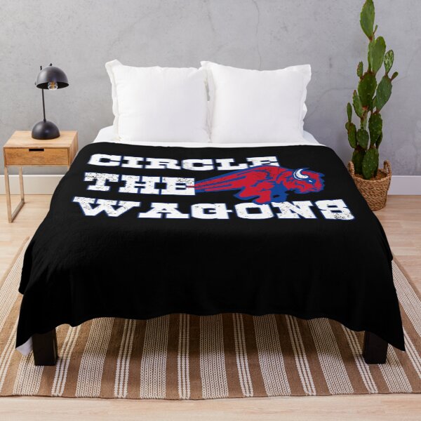 Item preview, Circle the Wagons Grunge - Color designed and sold by ScapegoatPrints.