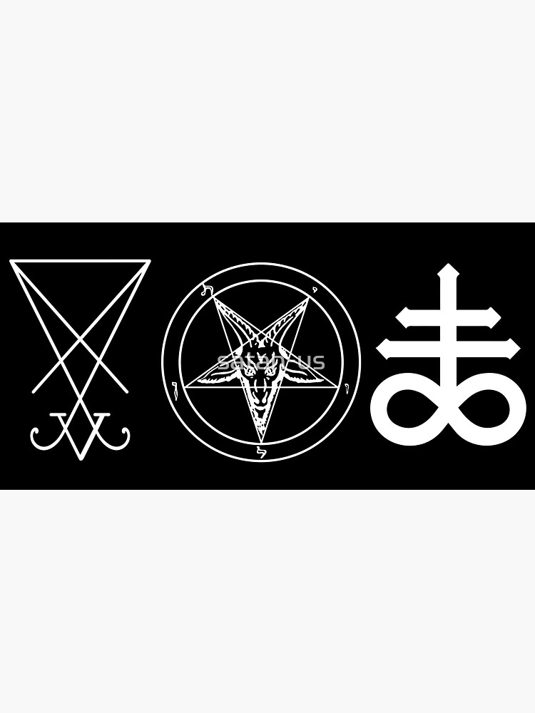 Lucifer Sigil Pentagram Leviathan Wall Decal Vinyl Sticker Sign