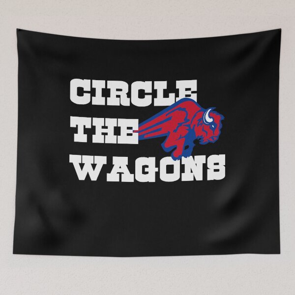 Item preview, Circle the Wagons - Color designed and sold by ScapegoatPrints.