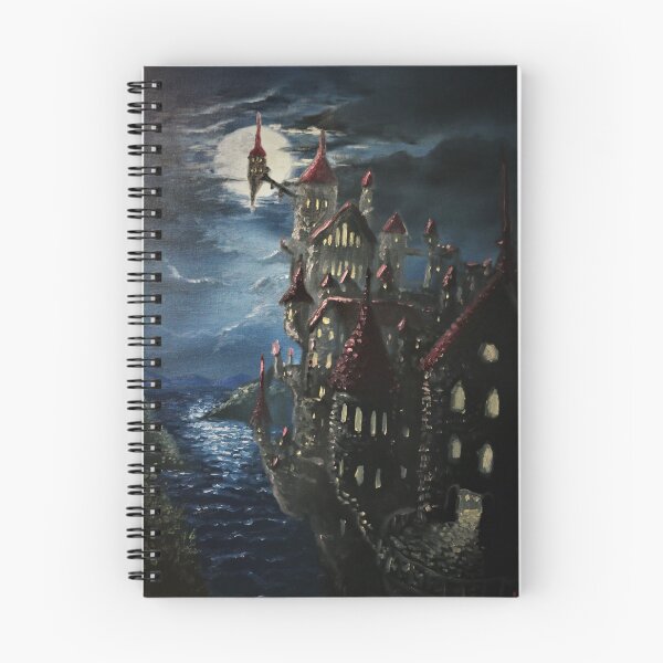 Item preview, Dracula's Castle Oil Painting designed and sold by Player1Painter.