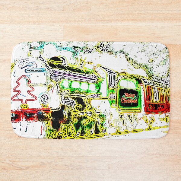 Item preview, Christmas train from steambywhacky designed and sold by designbywhacky.