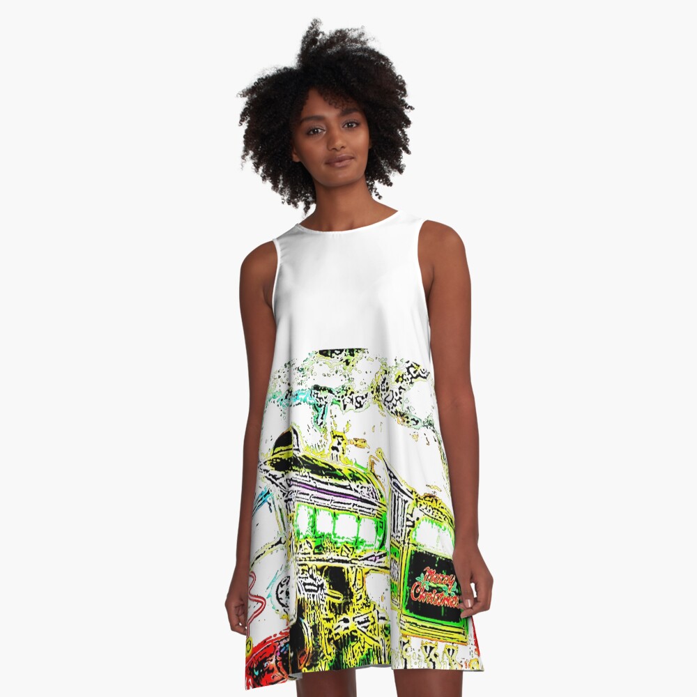 Item preview, A-Line Dress designed and sold by bywhacky.