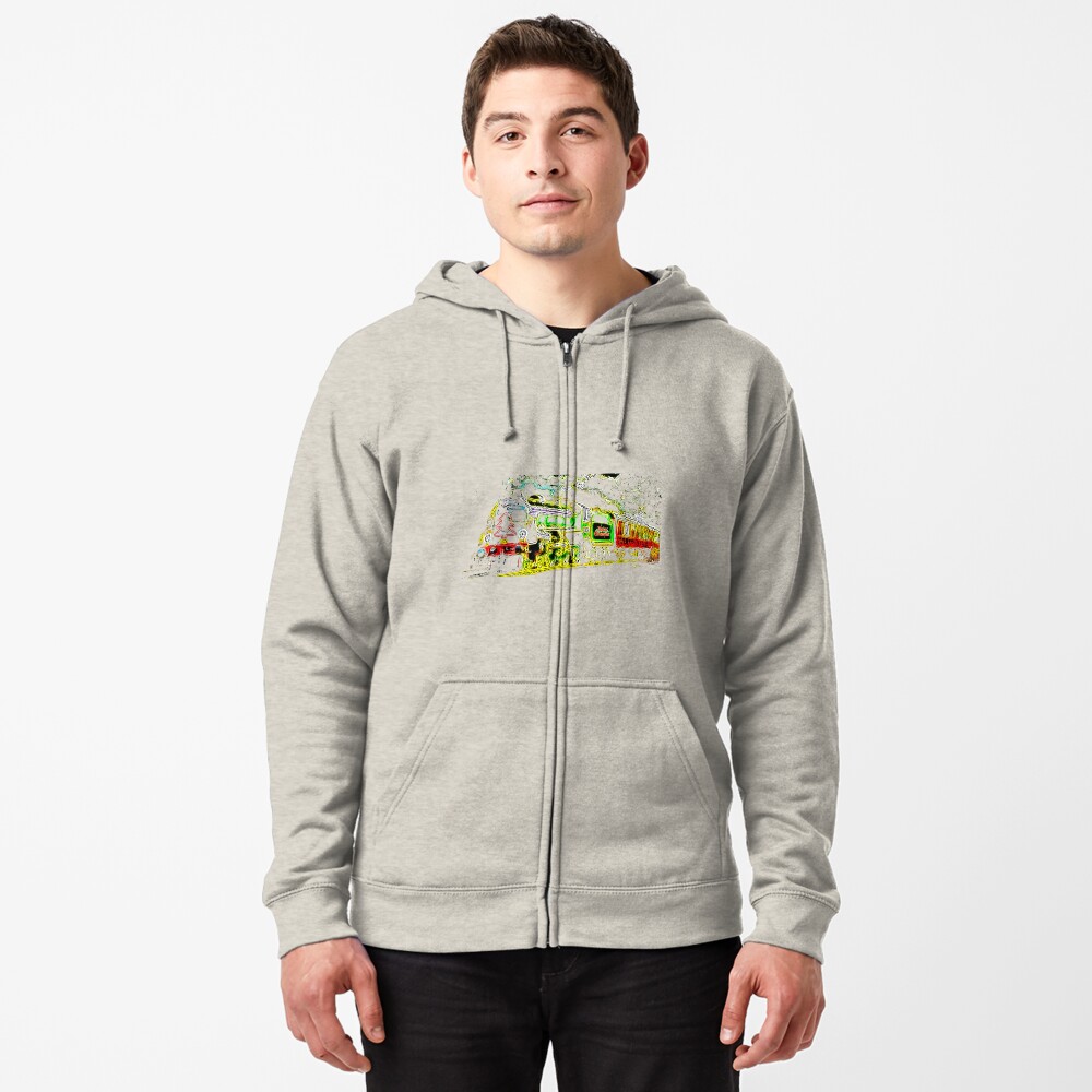Item preview, Zipped Hoodie designed and sold by bywhacky.