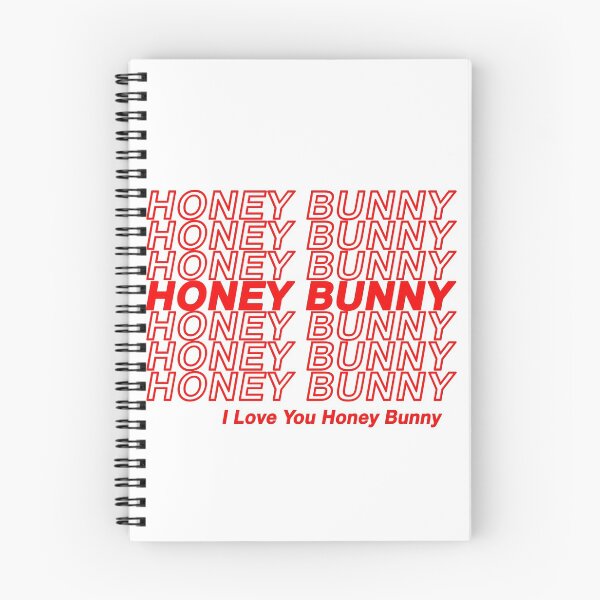 Item preview, I Love You Honey Bunny designed and sold by AestheticNow.