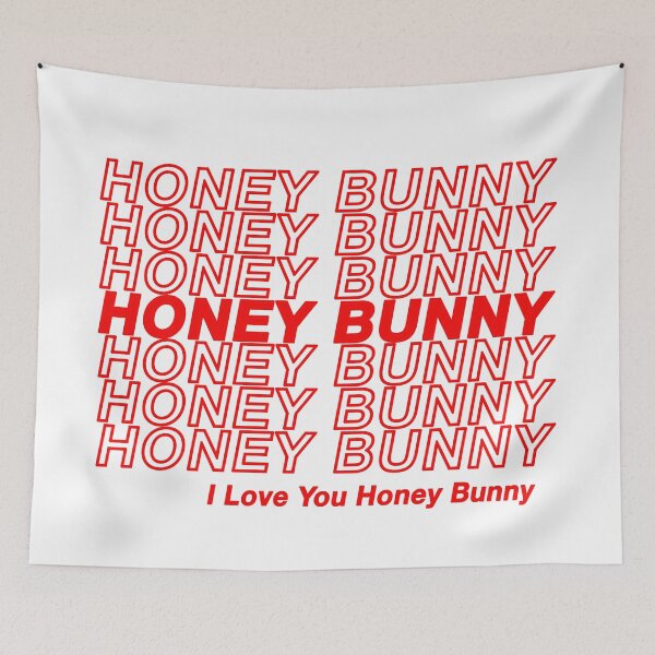 Item preview, I Love You Honey Bunny designed and sold by AestheticNow.