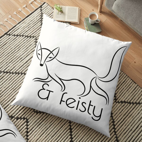 Foxy & Feisty Floor Pillow