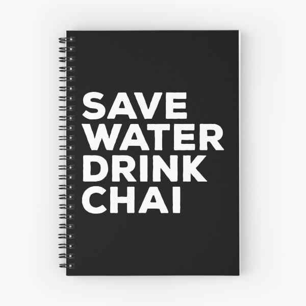 Item preview, Save Water Drink Chai designed and sold by teesaurus.