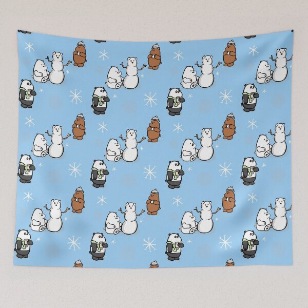 Item preview, Bears Wintertime Pattern designed and sold by RoserinArt.