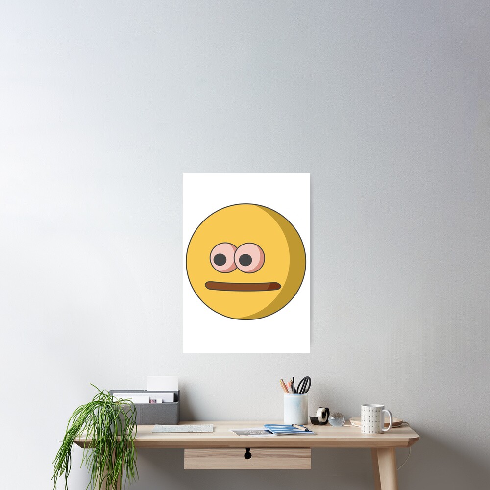 Vibe Check Face Poster By Sakura Pepsi Redbubble