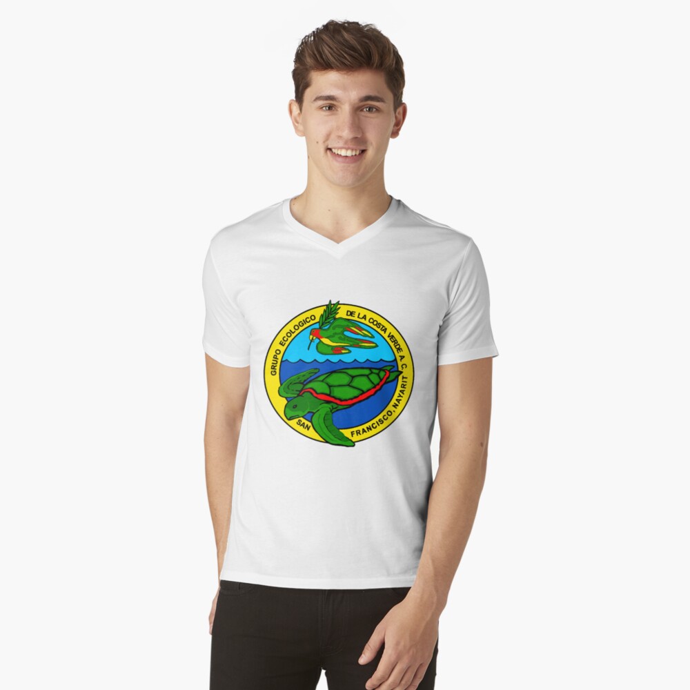 Item preview, V-Neck T-Shirt designed and sold by Grupo-Eco.