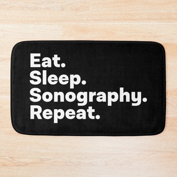 Item preview, Eat Sleep Sonography Repeat designed and sold by teesaurus.