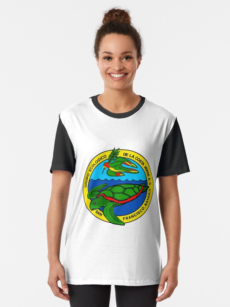 Thumbnail 2 of 5, Graphic T-Shirt, Large Original Logo designed and sold by Grupo-Eco.