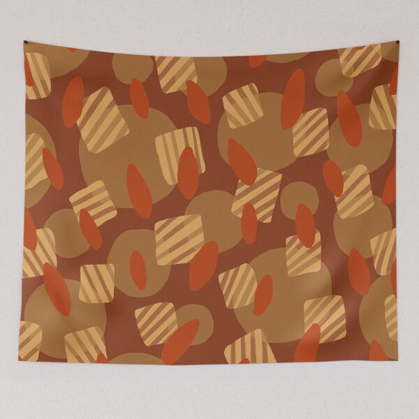 Item preview, Fall Colors Abstract Warm Brown Gold Pattern designed and sold by toddsimpson.