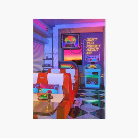 Item preview, Retrowave Dine & Dream designed and sold by dennybusyet.