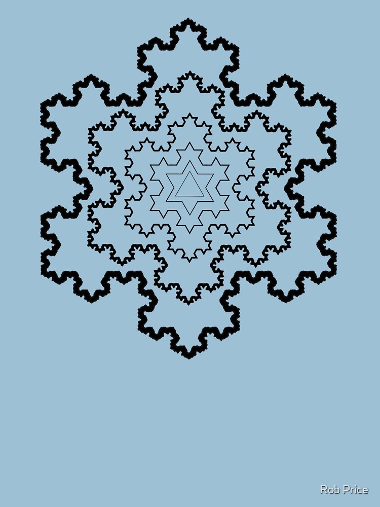 The Koch Snowflake by wanungara