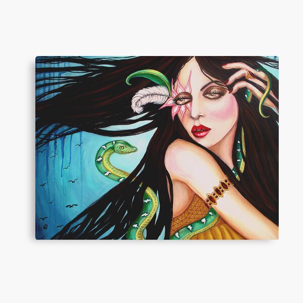 "Lilith" Canvas Print for Sale by MoonSpiral | Redbubble