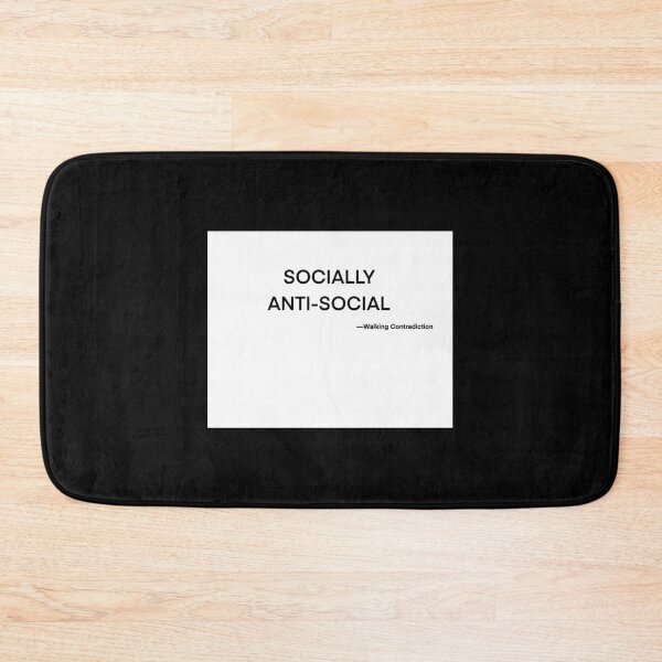 Item preview, socialmente antisocial designed and sold by BlackMillennium.