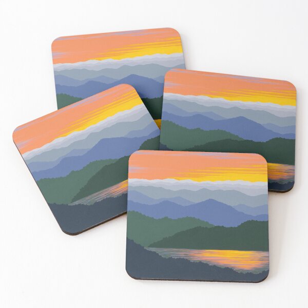 Artikelvorschau, Blue Ridge Sunset Reflections 163 entworfen und verkauft von Cindy Lou Chenard.