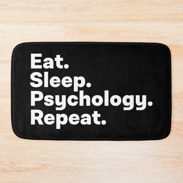 Item preview, Eat Sleep Psychology Repeat designed and sold by teesaurus.