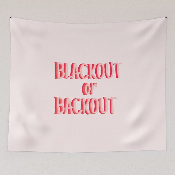 Item preview, Blackout or Backout Tapestry  designed and sold by Riley  Scull.