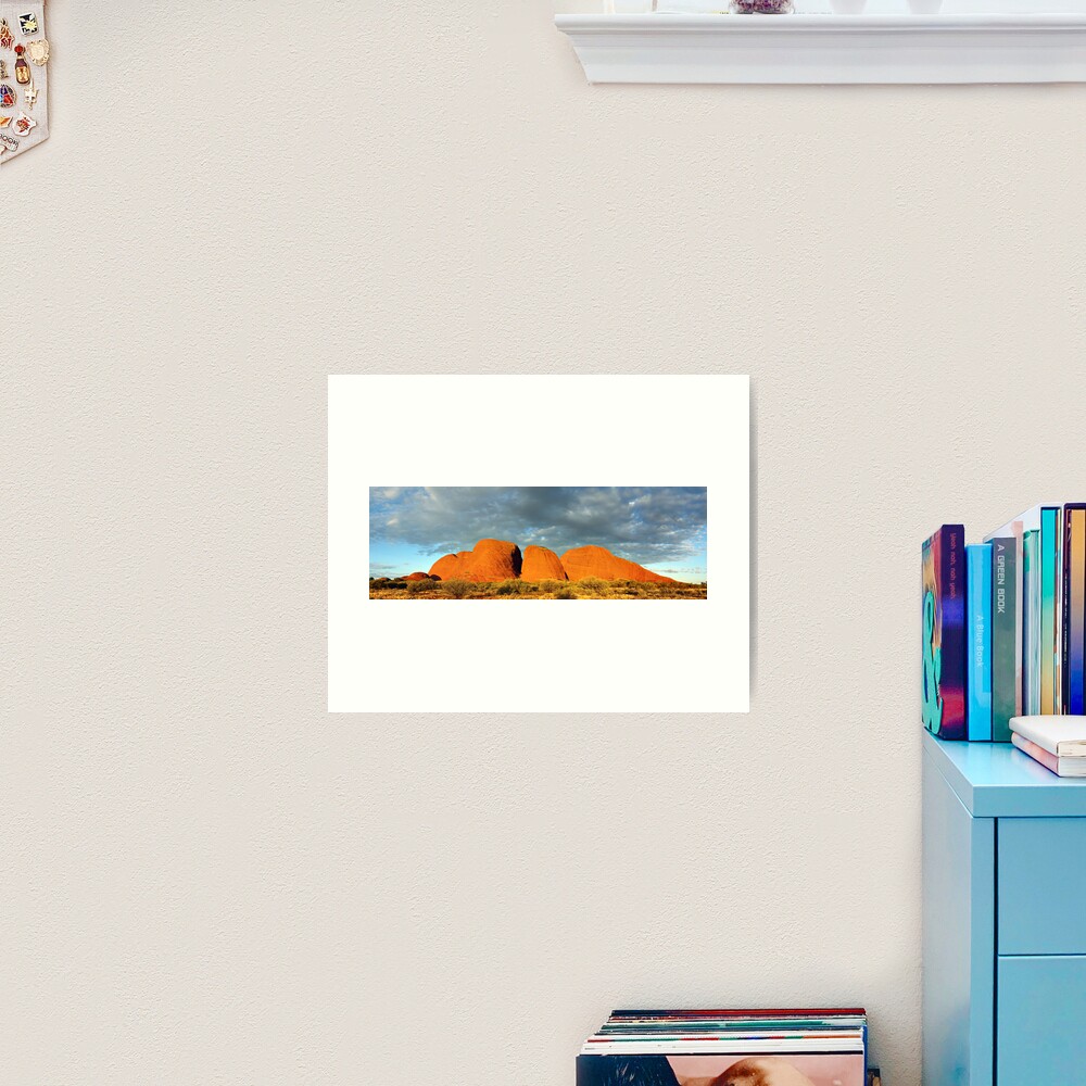 The Olgas (Kata Tjuta), Sunset, Australia Art Print