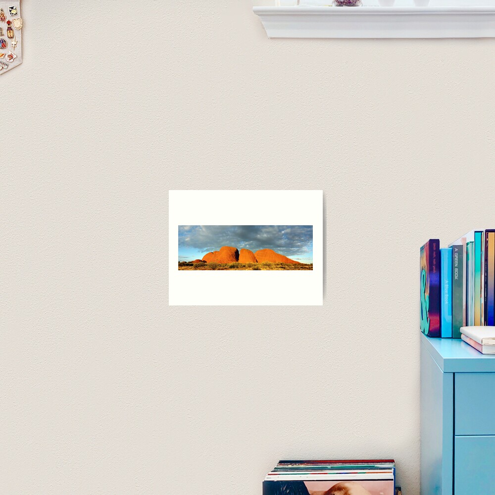 The Olgas (Kata Tjuta), Sunset, Australia Art Print