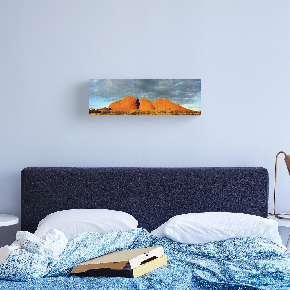 The Olgas (Kata Tjuta), Sunset, Australia Canvas Print
