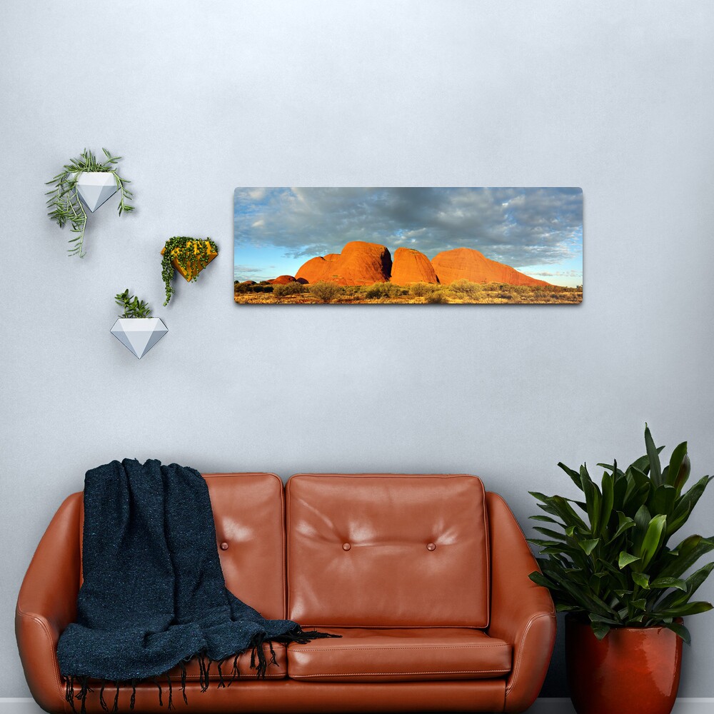 The Olgas (Kata Tjuta), Sunset, Australia Metal Print
