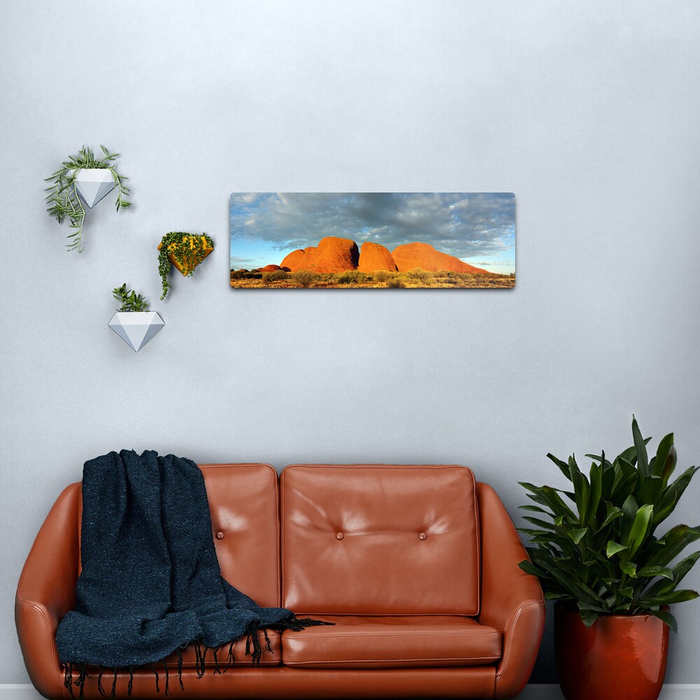 The Olgas (Kata Tjuta), Sunset, Australia Metal Print