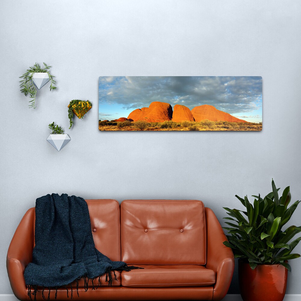 The Olgas (Kata Tjuta), Sunset, Australia Metal Print