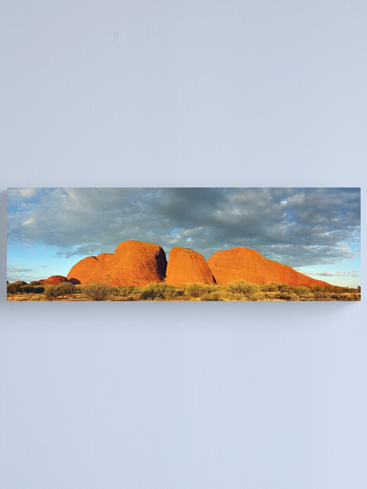 Alternate view of The Olgas (Kata Tjuta), Sunset, Australia Canvas Print