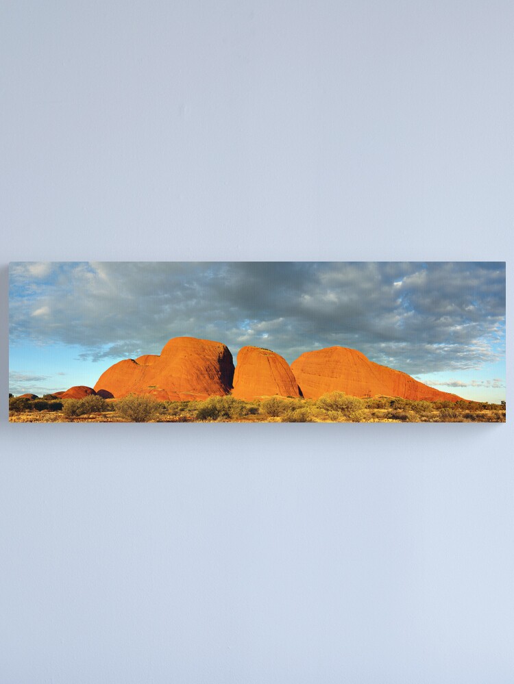 Alternate view of The Olgas (Kata Tjuta), Sunset, Australia Canvas Print