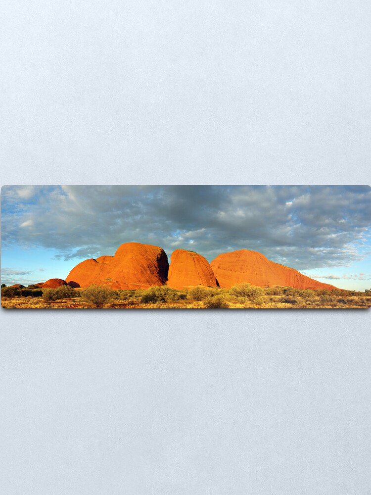 Alternate view of The Olgas (Kata Tjuta), Sunset, Australia Metal Print