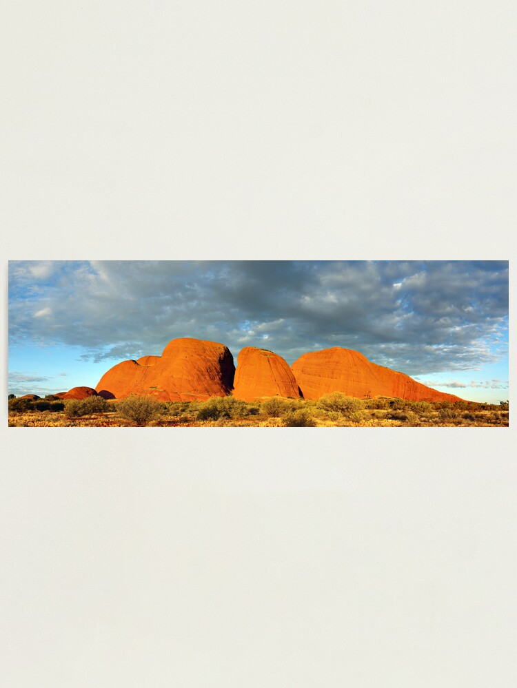 Alternate view of The Olgas (Kata Tjuta), Sunset, Australia Photographic Print