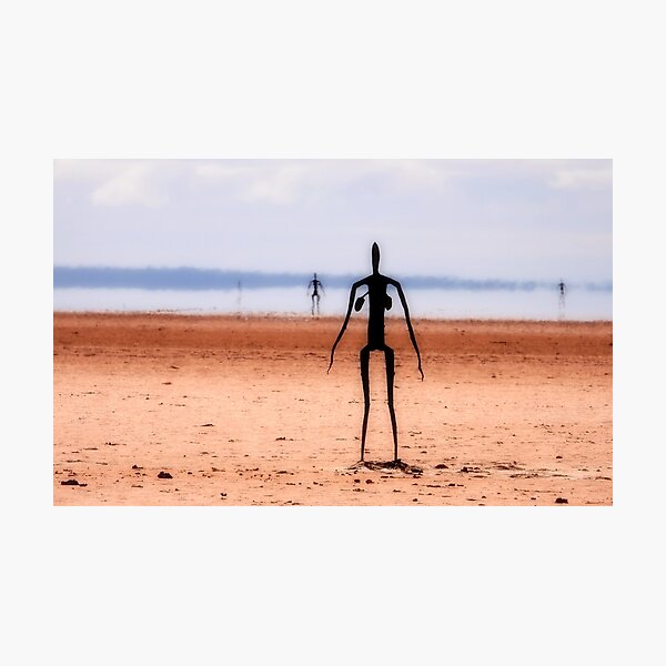 Lake Ballard Sculptures 1 Photographic Print