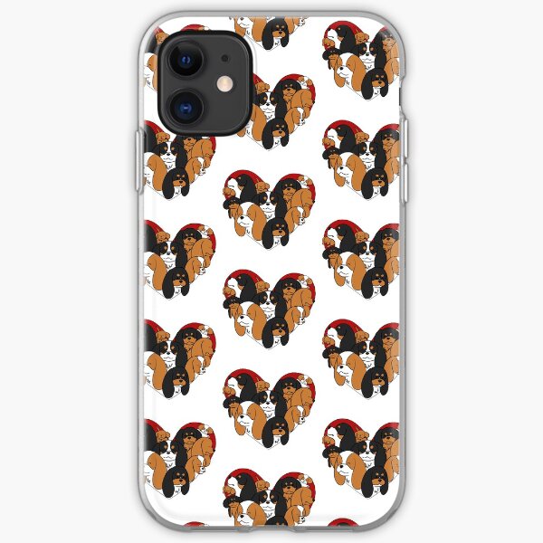 Cavalier King Charles Spaniel Heart iPhone Soft Case