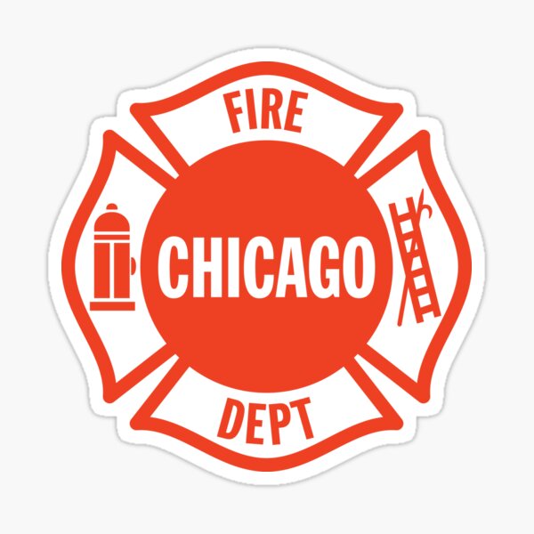 Chicago Fire Department Sticker