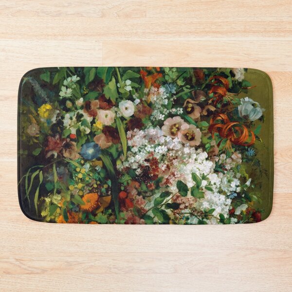 Item preview, Bouquet of Flowers in a Vase by Gustave Courbet (1862) designed and sold by allhistory.
