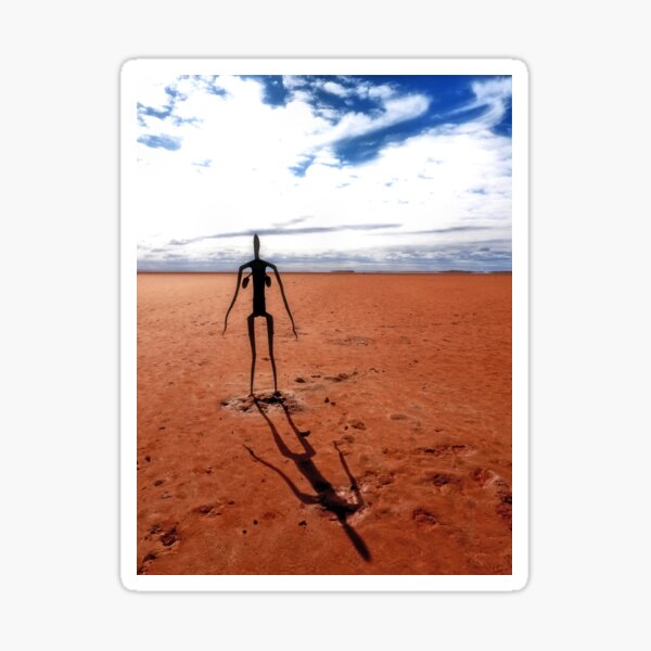 Lake Ballard Sculptures 2 Sticker