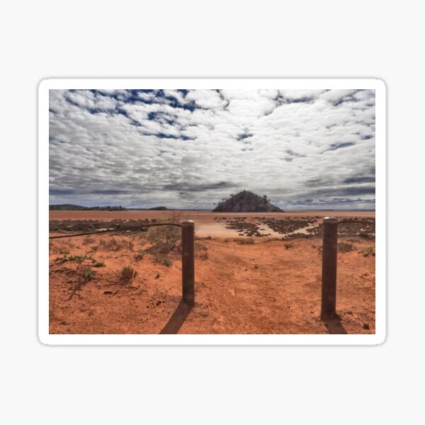 Lake Ballard Western Australia Sticker