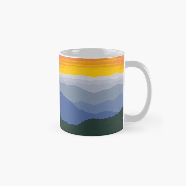 Blue Ridge Sunset Reflections 163 Classic Mug