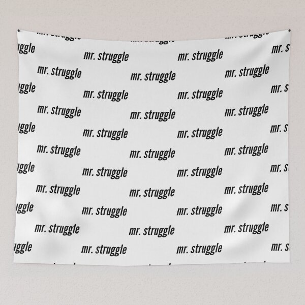 Item preview, Mr Struggle- Tiny Meat Gang designed and sold by erinaceous.