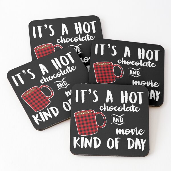 Item preview, Hot Chocolate and Movie Kind of Winter Christmas Day designed and sold by ccheshiredesign.