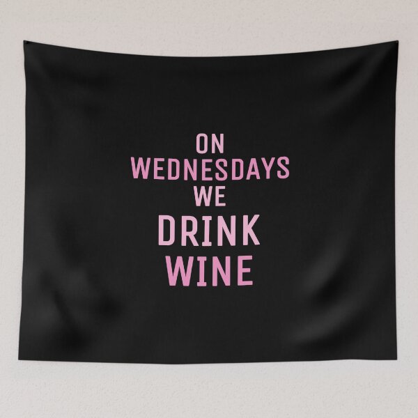 Item preview, Wine on Wednesdays Tapestry  designed and sold by Riley  Scull.