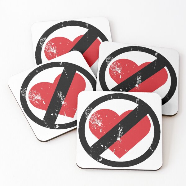 Item preview, No Love designed and sold by RightSideBrain.