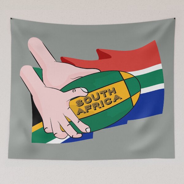 Item preview, South Africa Rugby designed and sold by piedaydesigns.